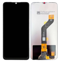 Дисплей для Tecno Spark 8C (KG5K) з сенсорним склом (Чорний) Service Pack
