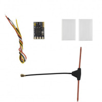 Приймач ELRS 2.4G (2400 МГц) Sologood Nano 2400 PA RX (прошивка 3.5.1) з антеною Immortal T