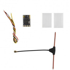 Приймач ELRS 2.4G (2400 МГц) Sologood Nano 2400 PA RX (прошивка 3.5.1) з антеною Immortal T