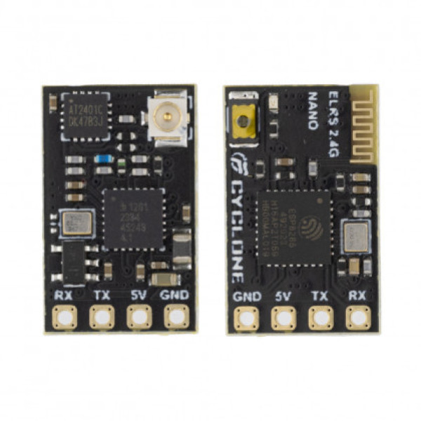 Приймач ELRS 2.4G (2400 МГц) Sologood Nano 2400 PA RX (прошивка 3.5.1) з антеною Immortal T