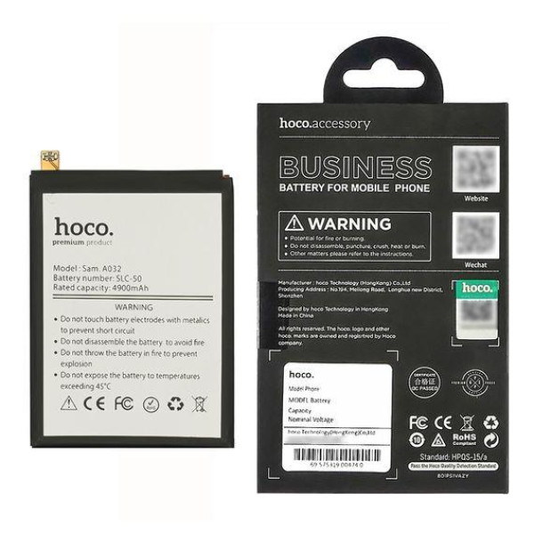 Акумулятор (АКБ) Hoco Samsung SLC-50 для Samsung Galaxy A03 Core A032 (5000mAh)