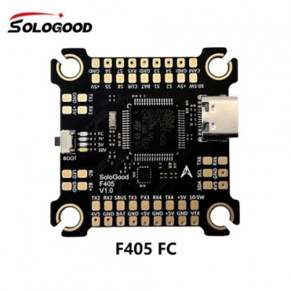 Політний стек Flight stack SoloGood FC: SB-F405-V1, ESC: SB-BLS-55A (з ПДВ)
