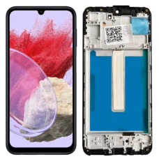 Дисплей для Samsung M346 | M34 із сенсорним склом в рамке (Чорний) Original