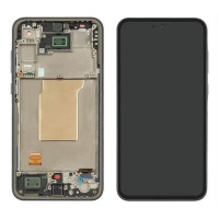 Дисплей Samsung A356 Galaxy A35 (2024) із сенсорним склом в рамці Синій (Original)