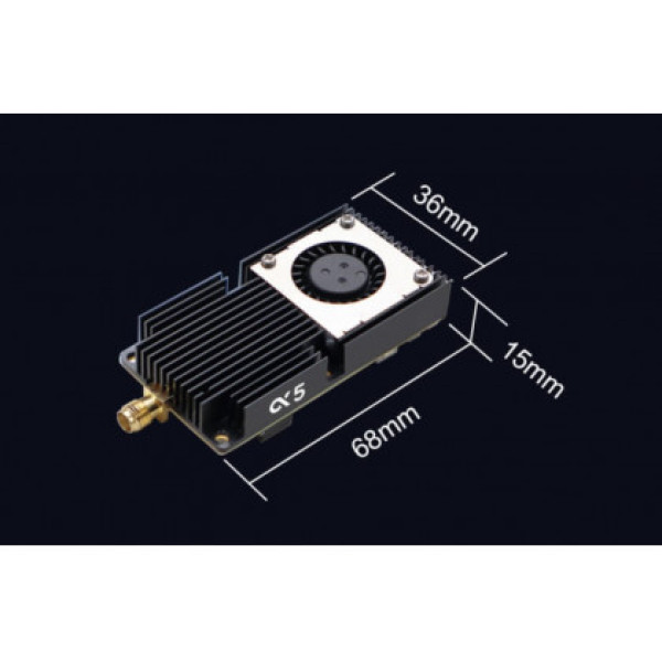 Відеопередавач AKK Alpha 5, 5W, 25mW | 1W | 2w | 3W | 5W, 5.8 GHz, на 80 каналів