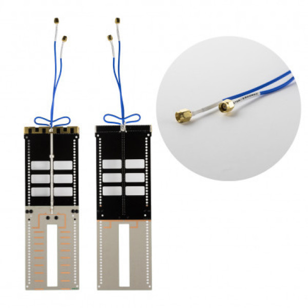 Антена для антидронової рушниці дводіапазонна 860-930 mHz, 5700-5900 mHz, 50W, SMA