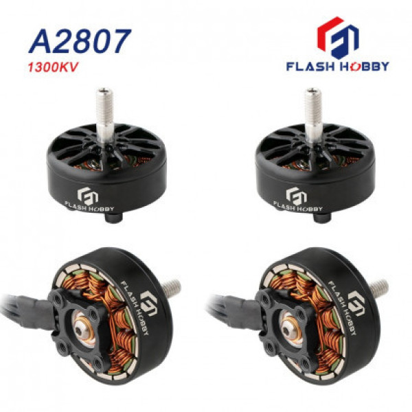 Мотор безколекторний Arthur Flash Hobby A2807 1300KV