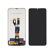 Дисплей Realme C20/ C21 з сенсорним склом (Чорний) Service Pack