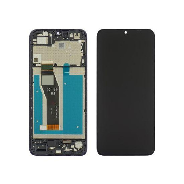 Дисплей Motorola E13 із сенсорним склом в рамці (Оригінал Китай)