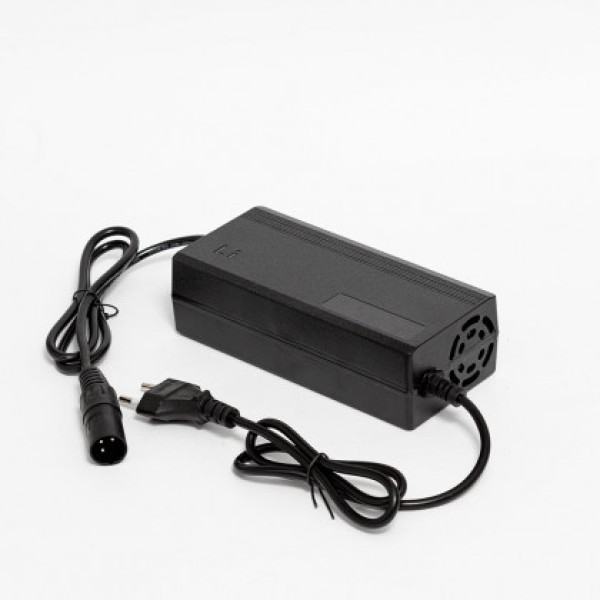 Зарядний пристрій для електротранспорту (Li-ion 36V 2A) штекер XLR, вихідна напруга 42V
