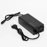 Зарядний пристрій (Li-ion 60V 3A), штекер GX12M, вихідна напруга 67.2V