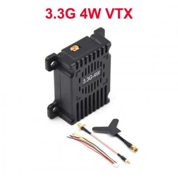 Відеопередавач 3.3 GHz, 4W, 16 каналів
