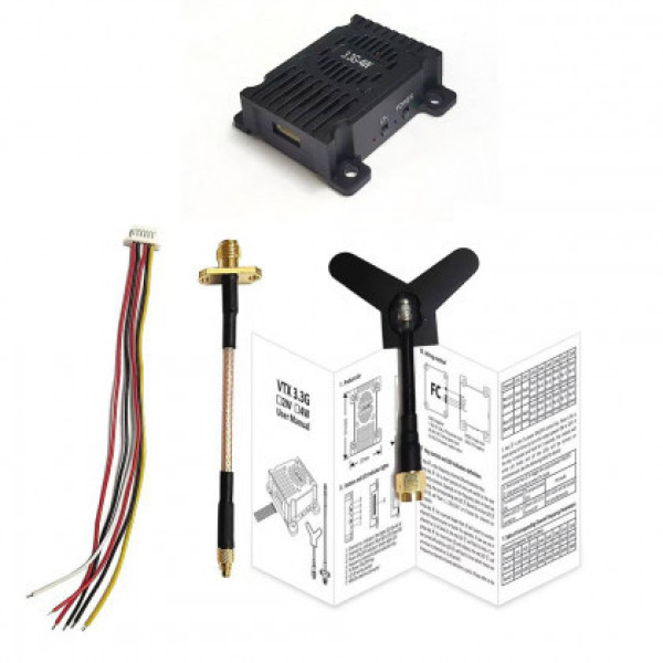 Відеопередавач 3.3 GHz, 4W, 16 каналів