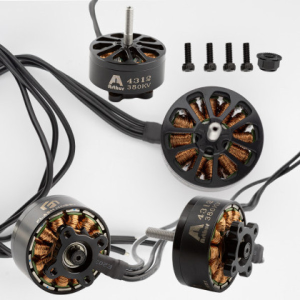 Мотор безколекторний Arthur Flash Hobby A4312 380KV, для дронів на 13 дюймовій рамі
