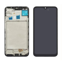 Дисплей Samsung A155 Galaxy A15 (2023) (з широким обідком) з сенсорним склом в рамці (OLED)