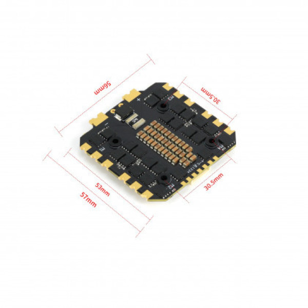Політний стек Argus FC: F722, ESC: 80A 6S, BLheli