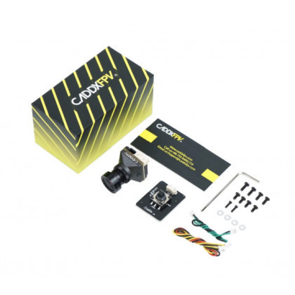 Камера для дрону FPV Caddx Ratel Pro Micro (19mmx19mm), 1500TVL, 1/1.8, Super WDR, 125°, для польотів у сутінках