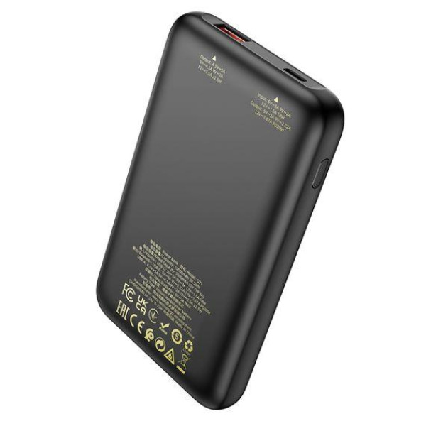 Зовнішній акумулятор (Power bank) Hoco Q21 10000mAh 22.5W PD 20W с дисплеем (Чорний)