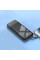 Зовнішній акумулятор (Power bank) Hoco J114 10000mAh з дисплеєм + кабеля 3в1 Type-C | Lightning | MicroUSB (Чорний)
