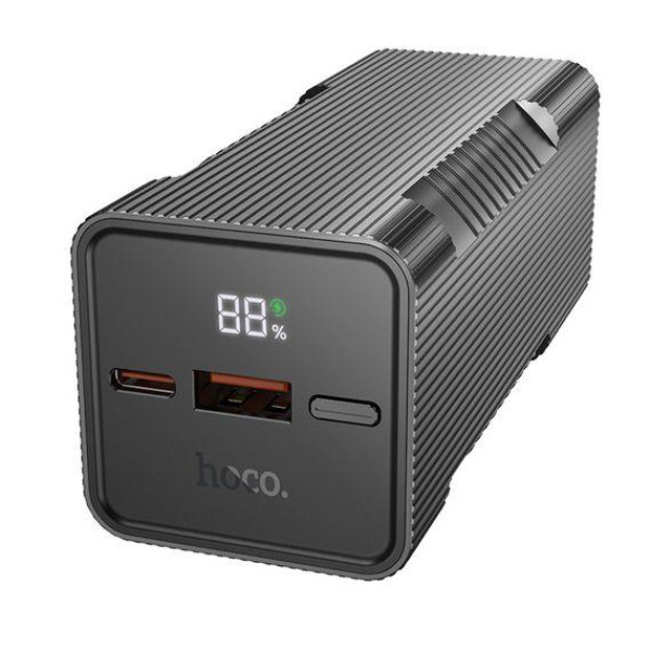 Зовнішній акумулятор (Power bank) Hoco Q15 10000mAh PD 22.5W з ліхтарем (Чорний)