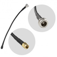 Кабель-перехідник (pigtail) SMA - N-J, 34 см