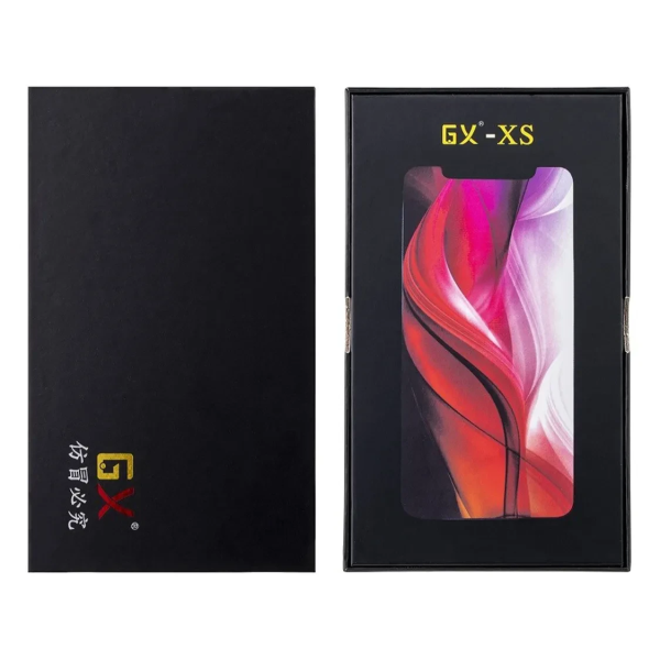 Дисплей Apple iPhone XS з сенсорним склом (Чорний) GX-AMOLED (New GX)