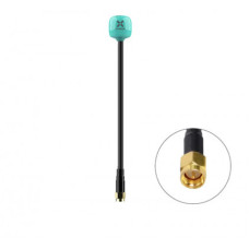 Антена для відеопередавача FPV Foxeer Lollipop 4 Plus, RHCP, 5.8G, 2.6 dBi, 150 мм, SMA (Бірюзовий)