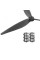 Пропелери Gemfan 1308 (набір CW – 1 шт, CCW – 1 шт), 3 лопаті, скловолокно