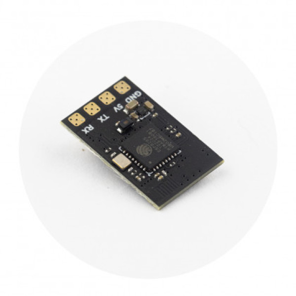 Приймач сигналу ELRS з антеною Immortal T (433 MHz, ESP8285, LR1121)