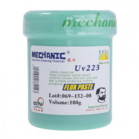 Флюс Mechanic UV-223, безвідмивний, без вмісту галагенів, 100 g