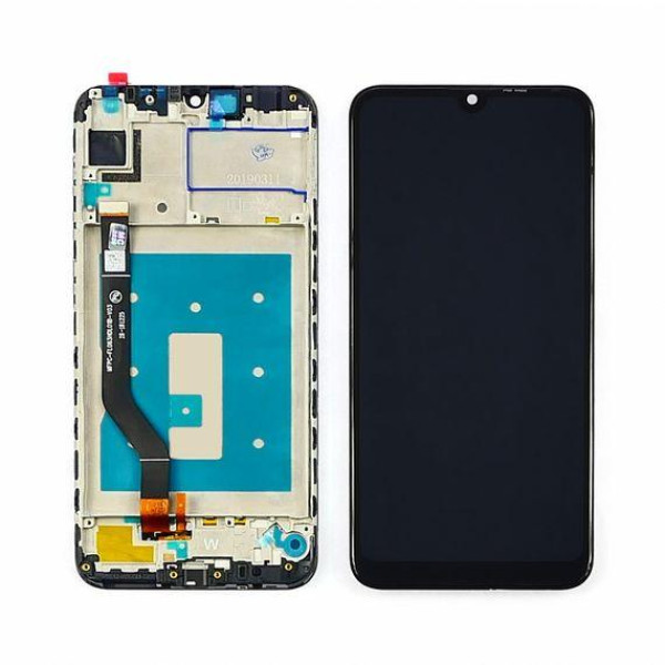 Дисплей для Huawei Y7 2019 (4 | 64 GB) з сенсорним склом в рамці (Чорний) Оригінал Китай