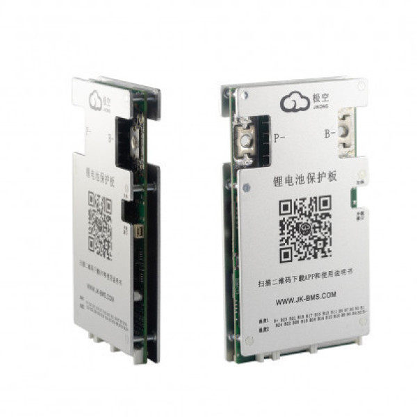 Плата BMS JiKong JK-BD4A24S10P, Li-ion/LiFePO4/LTO, 7-24S, 100A, Bluetooth, Струм балансування - 0.4A