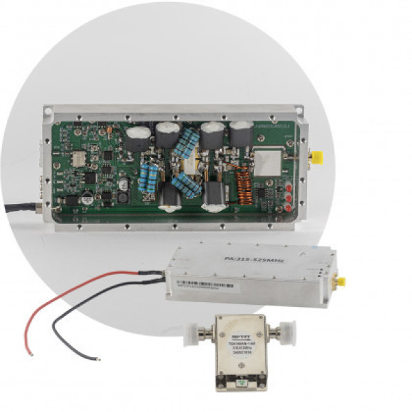 Модуль перешкод (jammer) із зовнішнім циркулятором 315-525 MHz, LDMOS, 47 dBm, 50W