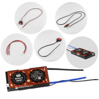 Плата BMS Daly Smart Li-ion 4S 12V 60A (Bluetooth, Балансир, Вологозахист, UART, Кнопка включення)