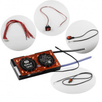 Плата BMS Daly Smart Li-ion 14S 48V 50A (Bluetooth, Балансир, Вологозахист, UART, Кнопка включення)
