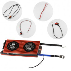 Плата BMS Daly Smart LiFePo4 4S 12V 100A (Bluetooth, Балансир, Вологозахист, UART, Кнопка включення)