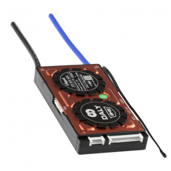 Плата BMS Daly Smart LiFePo4 20S 60V 60A (Bluetooth, Балансир, Вологозахист, UART, Кнопка включення)