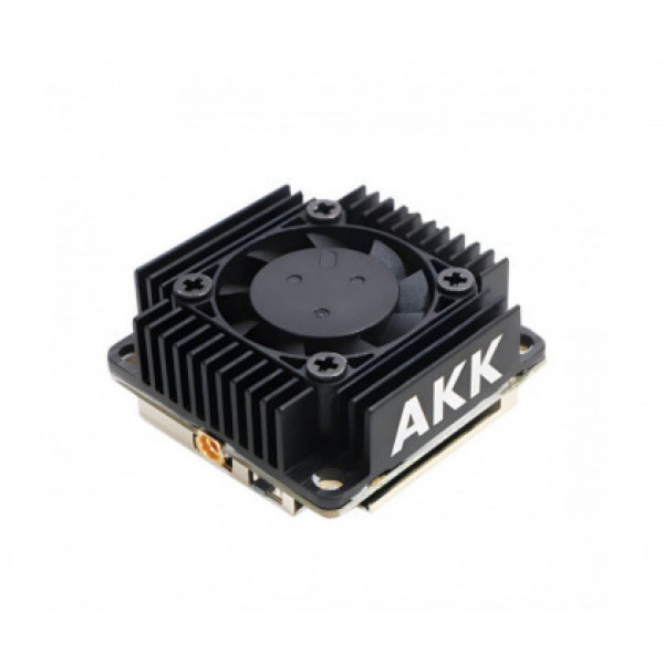 Відеопередавач AKK Ultra Long Range TX500AC, 5W, 25/200/500/1000/3000/5000 mW, 4900-6000 MHz, 96 каналів