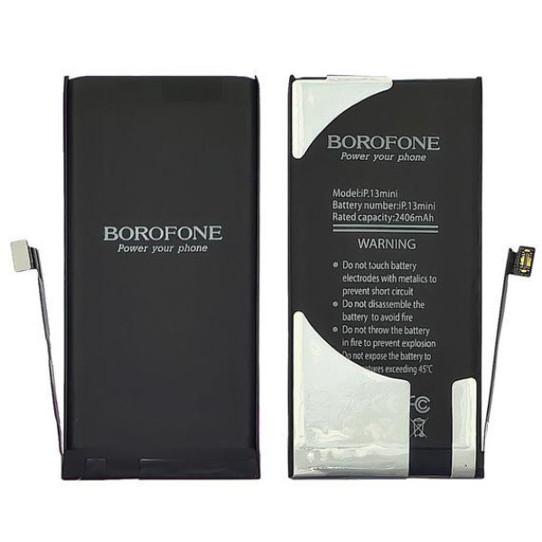 Акумулятор (АКБ) Borofone для Apple iPhone 13 mini (2406 mAh 3.88V)