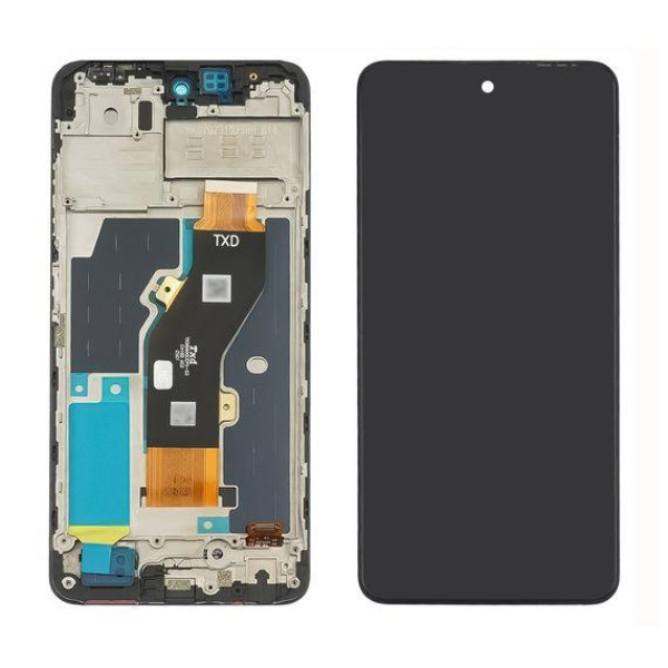Дисплей Infinix Hot 40i з сенсорним склом в рамці (Оригінал Китай)