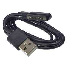 USB кабель для смарт годинників універсальний 5 pin (3 x 12 mm) магнітний