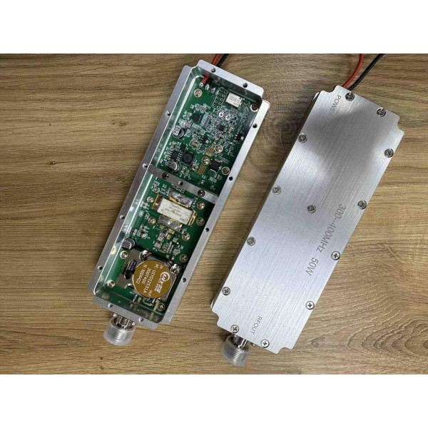Модуль перешкод (jammer) 300-400 MHz, Gan Lora 50W, 47 dBm, N-Type (Female)