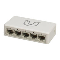 Комутатор Alfa S105 switch 10 | 100Mbps 5 портів (Білий)