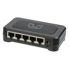Комутатор Alfa S805 switch 10 | 100 | 1000Mbps 5 портів (Чорний)