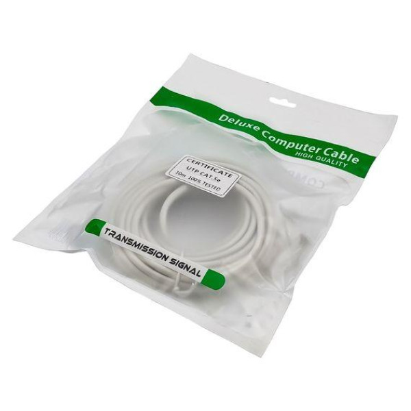 Кабель патч-корд RJ45 10m (Білий)