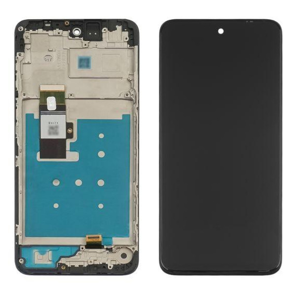 Дисплей Motorola G23 з сенсорним склом в рамці (Оригінал Китай)