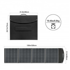 Сонячна панель портативна 400W, 39V / 10.25A (Max), XT60 + MC4