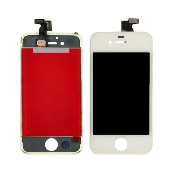 Дисплей для Apple iPhone 4 з сенсорним склом (Білий) HC