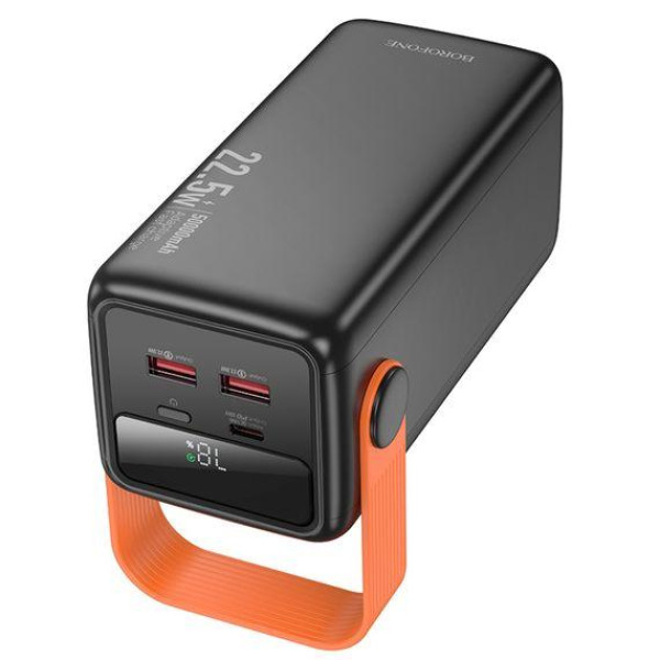 Зовнішній акумулятор (Power bank) Borofone BJ66A 50000mAh 22.5W PD 20W black