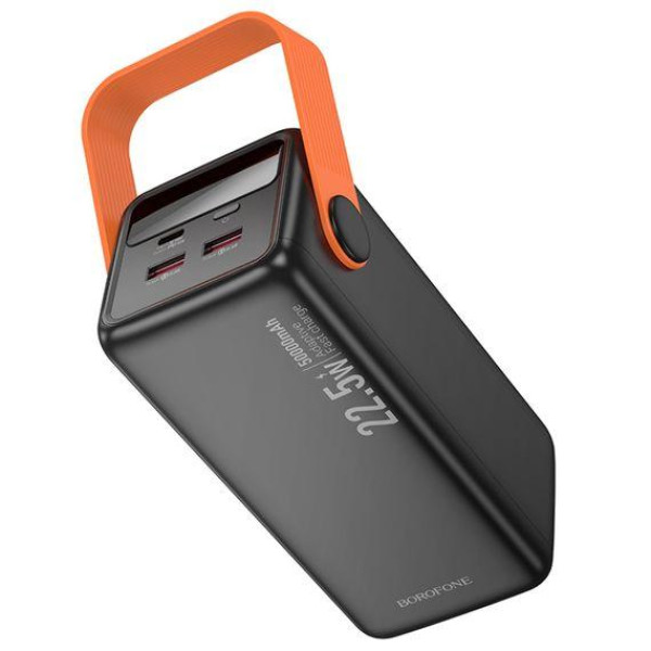 Зовнішній акумулятор (Power bank) Borofone BJ66A 50000mAh 22.5W PD 20W black